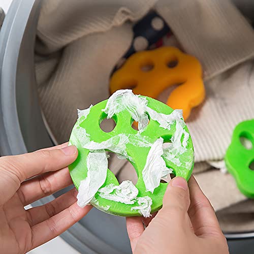 Pet Hair Remover for Laundry 8 Pcs, Lint Remover for Clothes, Laundry Pet Hai...