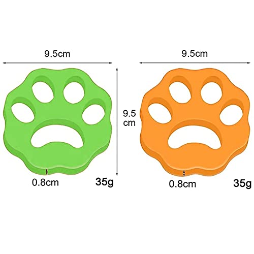 Pet Hair Remover for Laundry 8 Pcs, Lint Remover for Clothes, Laundry Pet Hai...