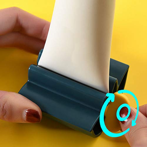 YAMOKOS Rolling Tube Toothpaste Squeezer Holder Cleanser Squeezer Tool Toothp...