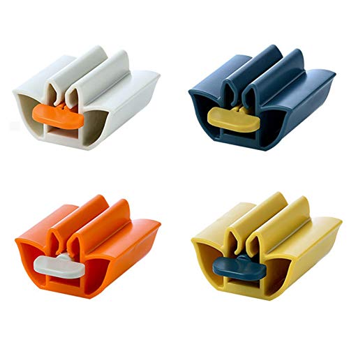 YAMOKOS Rolling Tube Toothpaste Squeezer Holder Cleanser Squeezer Tool Toothp...
