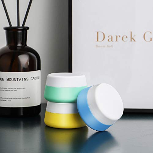 Travel Accessories Bottles Containers Sets, Yamyone Silicone Cream Jars for t...