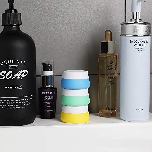 Travel Accessories Bottles Containers Sets, Yamyone Silicone Cream Jars for t...