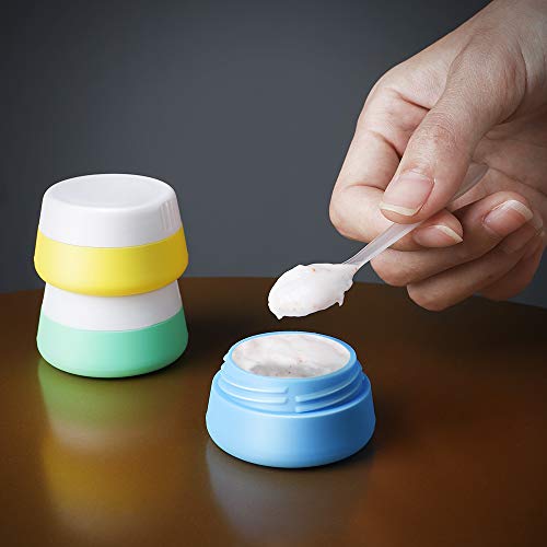 Travel Accessories Bottles Containers Sets, Yamyone Silicone Cream Jars for t...