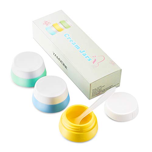 Travel Accessories Bottles Containers Sets, Yamyone Silicone Cream Jars for t...