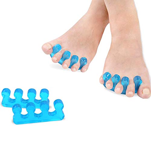 Toe Separators，Silicone Pedicure Spacers Straighteners for Feet Nail Polish ...
