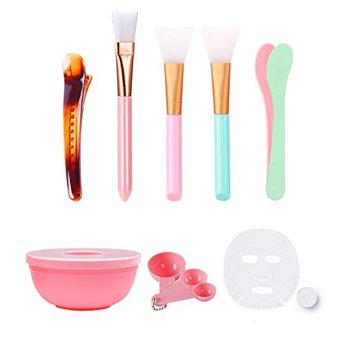 20 in 1 DIY Facial Care Face Mask Mixing Bowl Brush Tool Set, Very Complete C...
