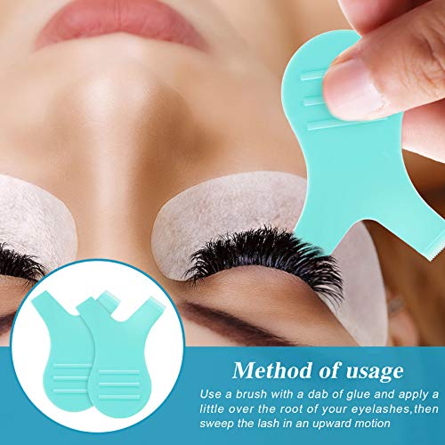 30 Pieces Y Lash Lift Tool Y Shape Eyelash Brush Comb Lash Perm Lift Brush Si...