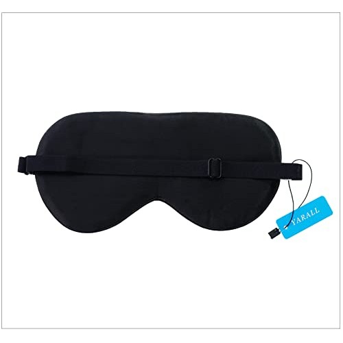 Yarall Double-Sided Natural Silk Sleep Mask for Men Women, Super Soft & Comfo...