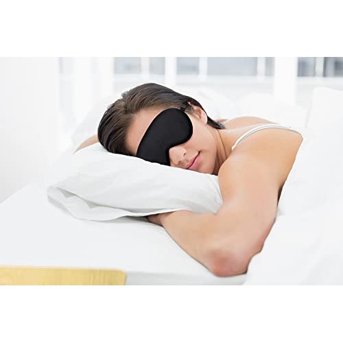 Yarall Double-Sided Natural Silk Sleep Mask for Men Women, Super Soft & Comfo...
