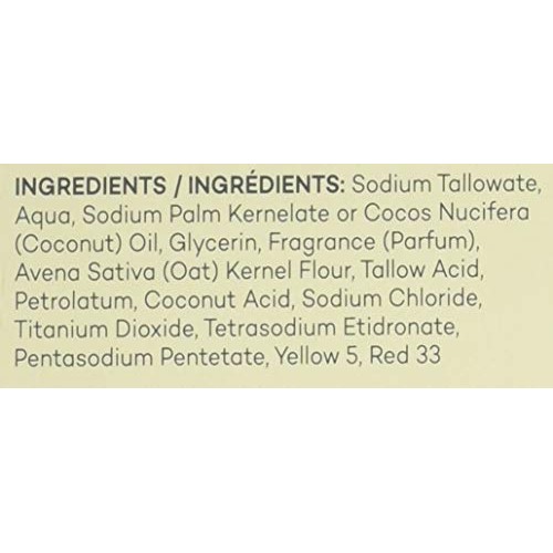 Yardley Oatmeal and Almond Bar Soap, Oatmeal & Almond, 4.25 Ounce