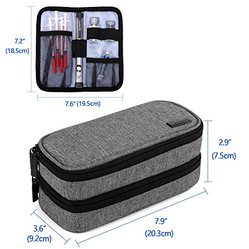 Yarwo Insulin Cooler Travel Case, Double-Layer Diabetic Travel Case with 2 Ic...