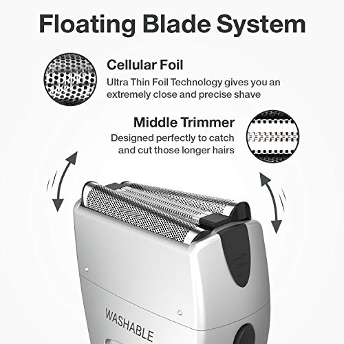 Electric Razor for Men, YASUN Men's Foil Shaver, Wet/Dry IPX7 Waterproof Elec...