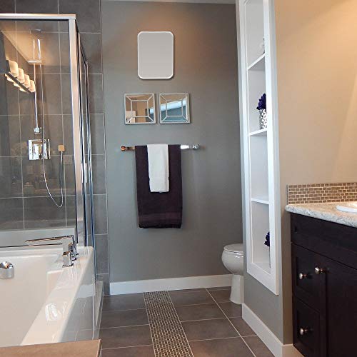 YEAKE Table Desk Vanity Makeup Mirror,8-Inch Portable Folding Mirror with Met...