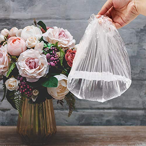 Years Calm 30PCS Disposable Shower Caps, Clear Shower Caps for Travel, large ...