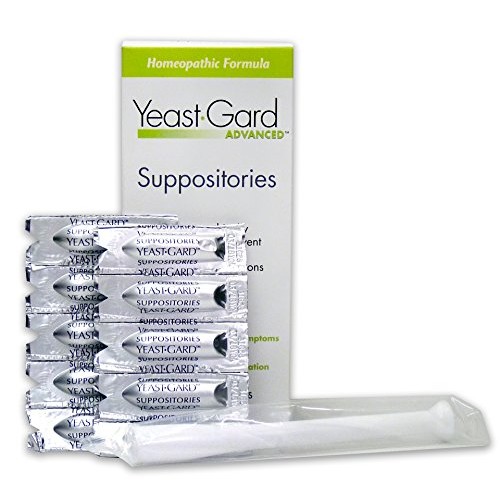 YeastGard Advanced Homeopathic Yeast Infection Vaginal Suppositories - 10 cou...