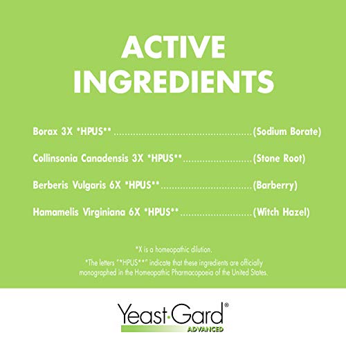 YeastGard Advanced Homeopathic Yeast Infection Vaginal Suppositories - 10 cou...