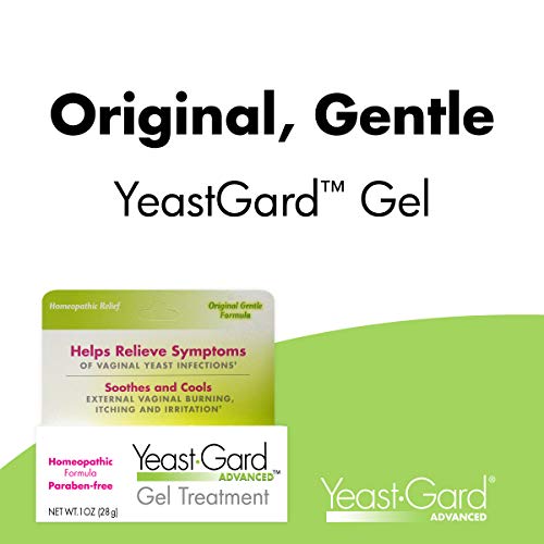 YeastGard Advanced Homeopathic Yeast Treatment Vaginal Gel -White 1 oz