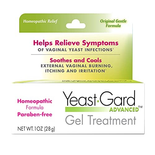 YeastGard Advanced Homeopathic Yeast Treatment Vaginal Gel -White 1 oz