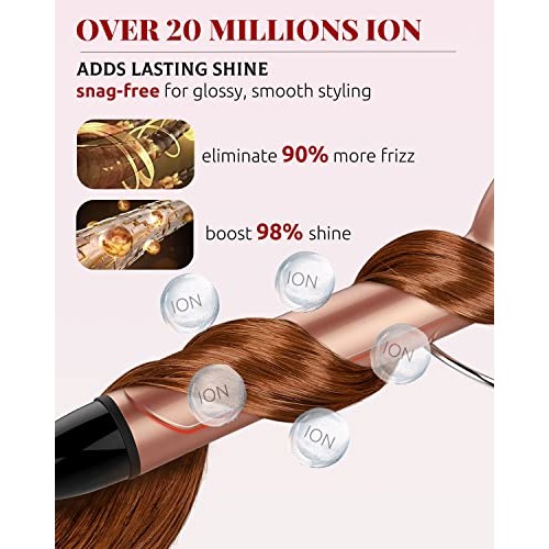 Curling Iron for Short Hair 3/4, Short Hair Curling Iron Women Curling Iron w...