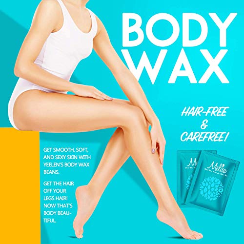 Yeelen Waxing Kit Wax Warmer WH-001A Wax Beads Hot Wax Hair Removal with 4 pa...