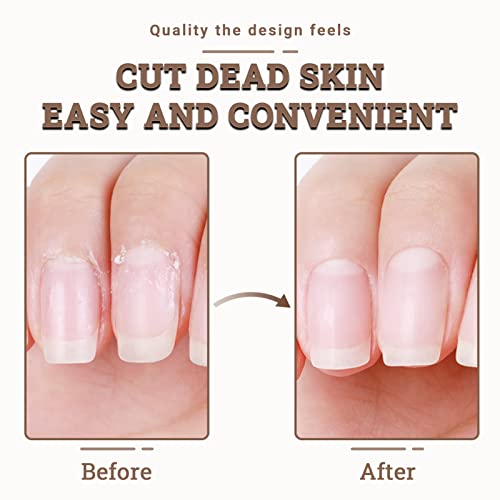 YEEPSYS Cuticle Trimmer with Cuticle Pusher, Cuticle Remover Cutter Nipper Sc...