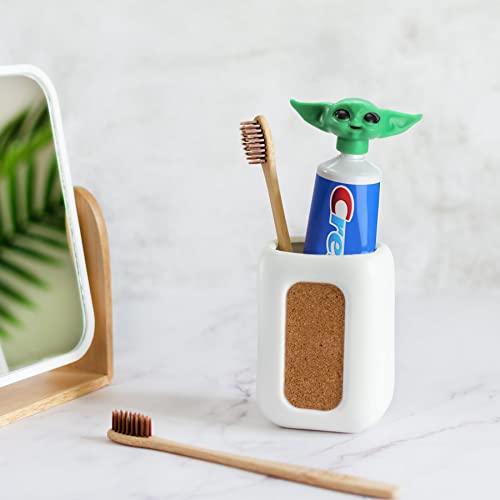 Baby Y-oda Toothpaste Topper,Baby G-rogu Toothpaste Topper Baby Closing Tooth...