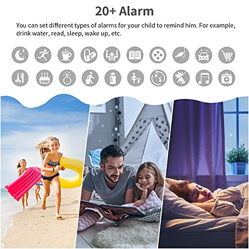 YEGKGO Kids Fitness Tracker for Girls and Boys Ages 5-16, IP68 Waterproof Kid...