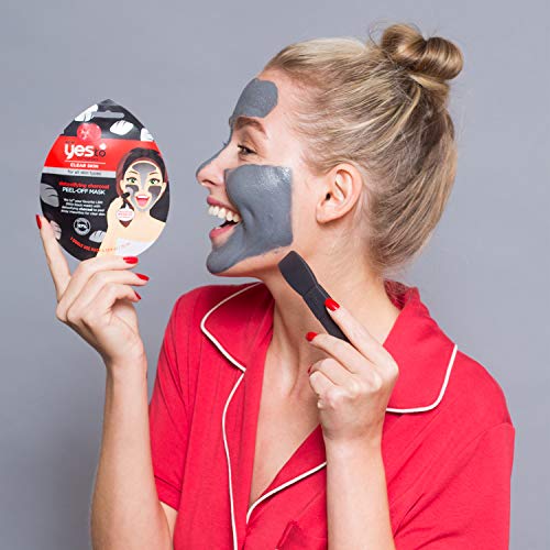 Yes To Variety Peel-off Masks (detoxifying Charcoal + Calming Cucumbers + Bri...