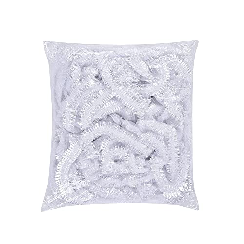 Disposable Shower Cap, 100pcs,larger Thicker Plastic Shower Cap, Waterproof S...