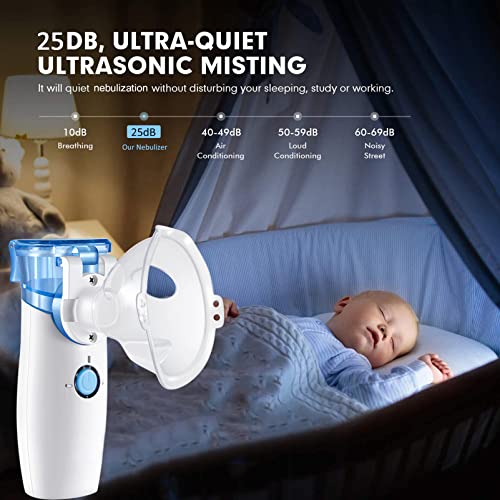Portable Nebulizer - Handheld Personal Steam Inhalers Nebulizer Machine,Perso...