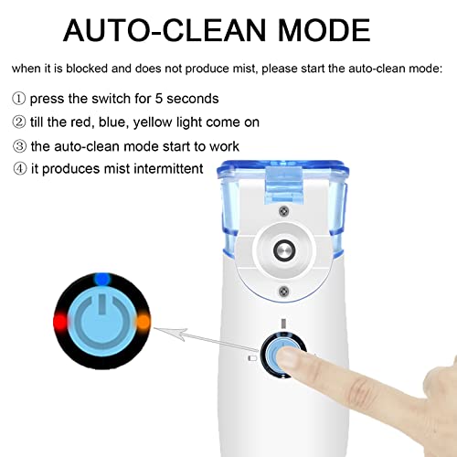 Portable Nebulizer - Handheld Personal Steam Inhalers Nebulizer Machine,Perso...