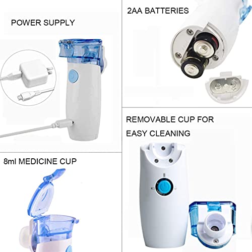 Portable Nebulizer - Handheld Personal Steam Inhalers Nebulizer Machine,Perso...