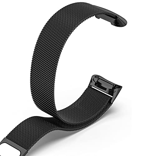 Metal Replacement Bands for Fitbit Charge 5 Advanced Fitness & Health Tracker...