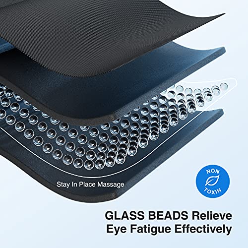 YFONG Sleep Mask, Women Men 2022 3D Micro Weighted Eye Mask Blocking Lights S...