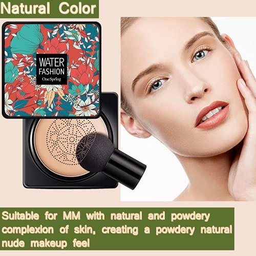 Mushroom Head Air Cushion CC Cream Foundation, Moisturizing BB Cream Conceale...