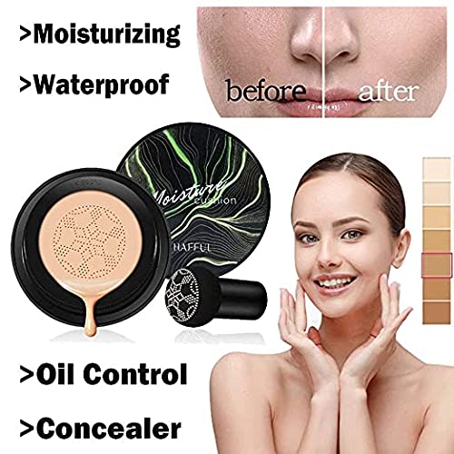 Mushroom Head Air Cushion CC Cream Foundation, Moisturizing Concealer BB Crea...