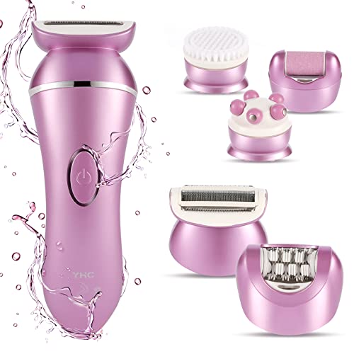 YHC Electric Razors for Women, 5 in 1 Electric Shaver & Epilator for Women Bi...