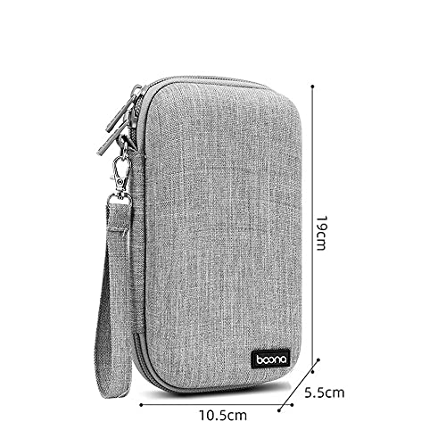 Diabetic Supplies Bag Blood Sugar Test Kit Case Organizer for Blood Glucose M...