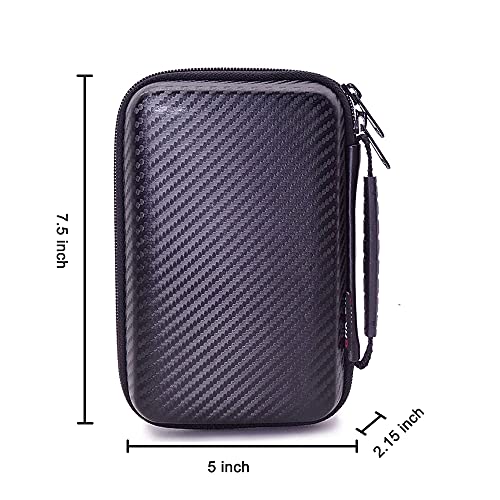Hard Shell Diabetes Testing Kit Case Diabetic Supply Travel Bag Organizer for...
