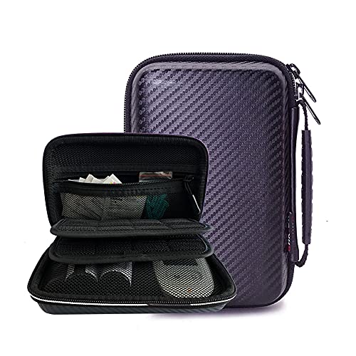 Hard Shell Diabetes Testing Kit Case Diabetic Supply Travel Bag Organizer for...