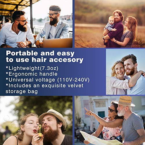 Beard Straightener for Men - Faster Heated Ionic Technology Beard Straighteni...