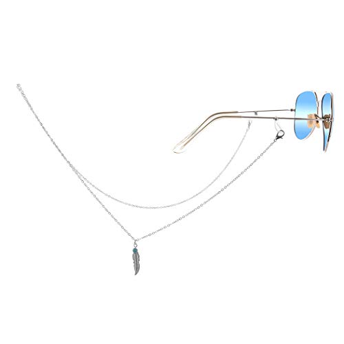 YienDoo Bohemia Women's Eyeglass Chains Anti-skid Glasses Chain Alloy Leaves ...