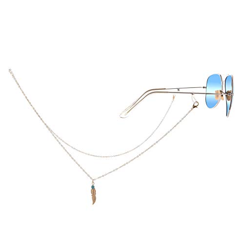 YienDoo Bohemia Women's Eyeglass Chains Anti-skid Glasses Chain Alloy Leaves ...
