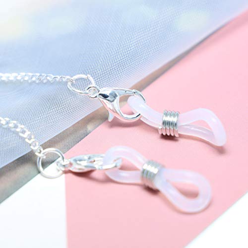 YienDoo Boho Eyeglass Chains with Lucky Number 8 Anti-skid Glasses Chain Eyeg...