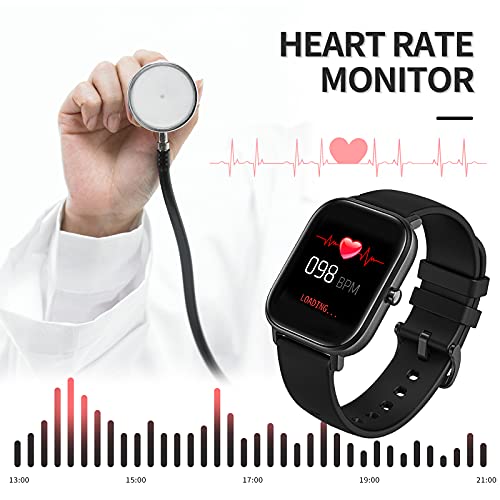 Fitness Tracker Blood Pressure Heart Rate Monitor Blood Oxygen Activity Pedom...