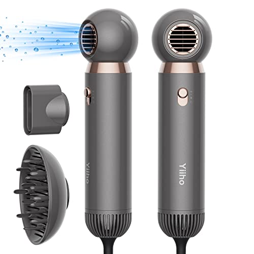 Yiiho Ionic Hair Dryer – Professional Hair Blow Dryer with Dual Ionic Technol...