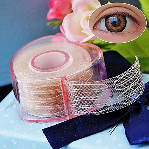 Breathable Eyelid Tape 600Pcs(Non Sticky) by a Box Makeup Breathable Lace Eye...