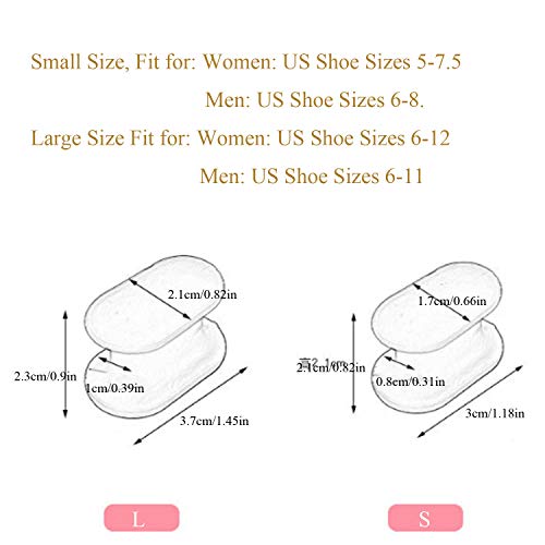 10 Pieces Gel Toe Bunion,Toe Spacers Toe Corrector and Straightener Orthotics...