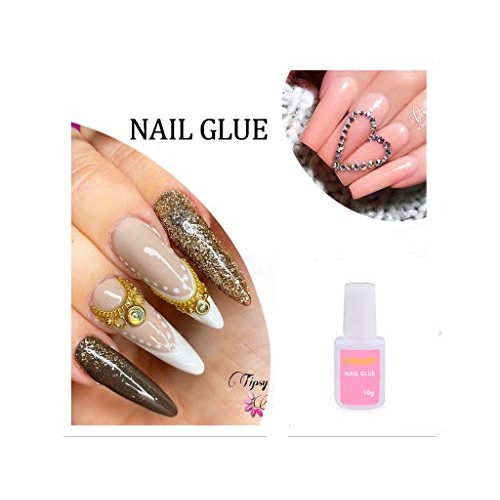 YIMART 10g Fast Drying Strong Adhesive Glue for False Nail Tip Manicure Decor...