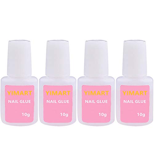 YIMART 10g Fast Drying Strong Adhesive Glue for False Nail Tip Manicure Decor...